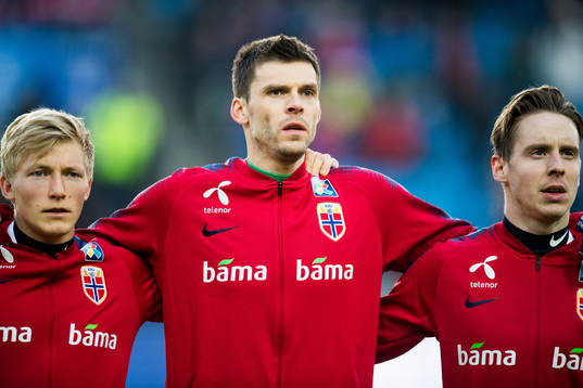 Birger Meling, goalkeeper Rune Almenning Jarstein and