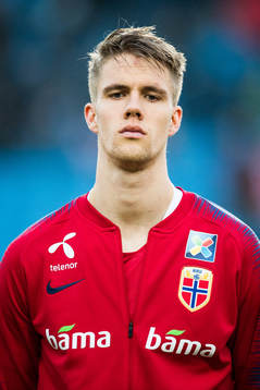 Kristoffer Ajer of Norway