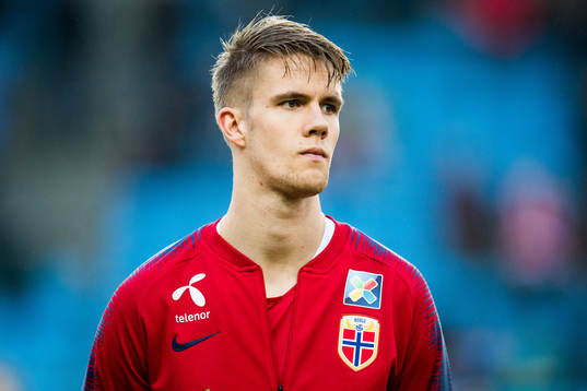 Kristoffer Ajer of Norway