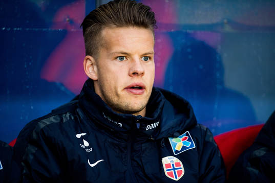 Goalkeeper Ørjan Håskjold Nyland of Norway