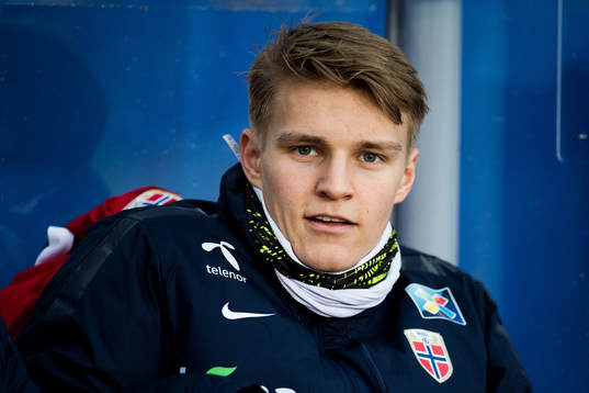 Martin Ødegaard of Norway