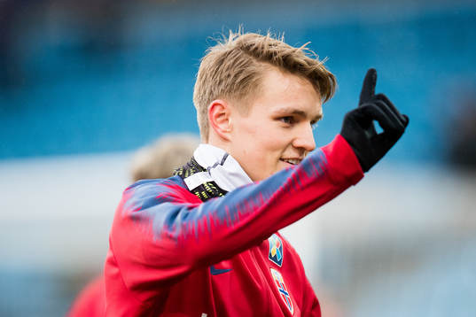Martin Ødegaard of Norway