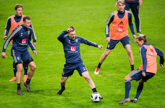 Sveriges Alexander Fransson, Viktor Claesson, Filip