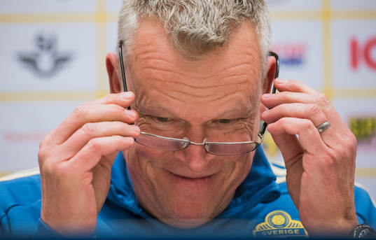Sveriges förbundskapten Janne Andersson