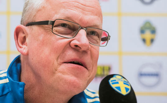 Sveriges förbundskapten Janne Andersson