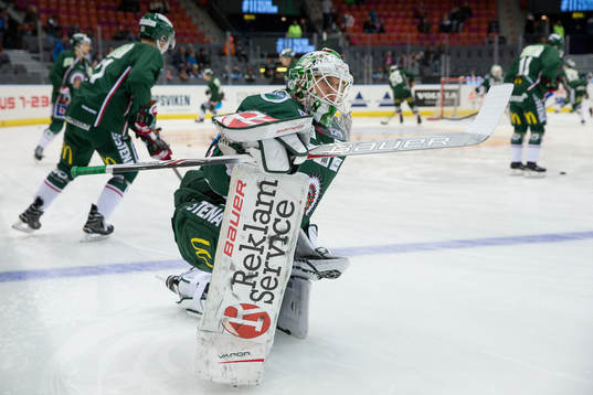 Frölundas målvakt Johan Mattsson
