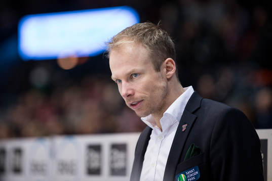 Frölundas assisterande tränare Johan Lundskog