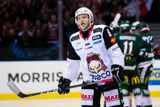 Malmö Redhawks Johan Olofsson deppar