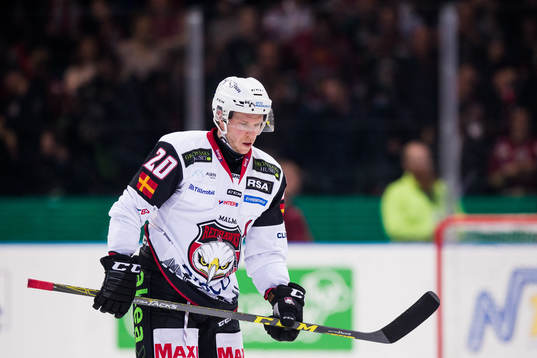 Malmö Redhawks Erik Forssell deppar