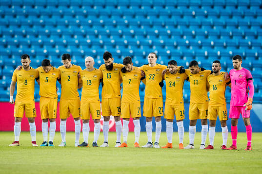 Bailey Wright, Mark Milligan, Milos Degenek, Aaron Mooy,