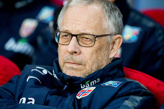 Lars Lagerbäck, head coach of Norway