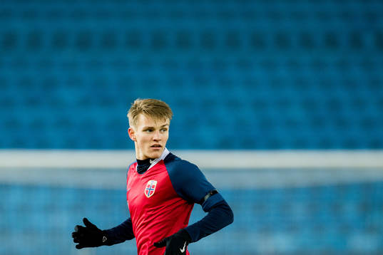 Martin Ødegaard of Norway