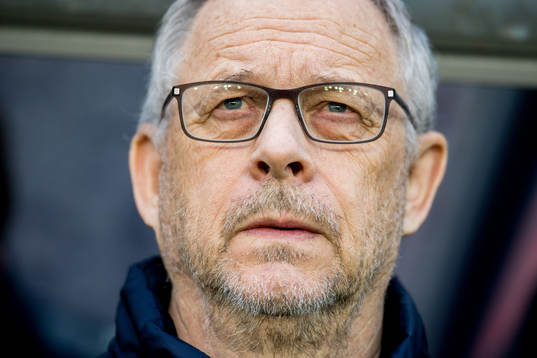 Lars Lagerbäck, head coach of Norway