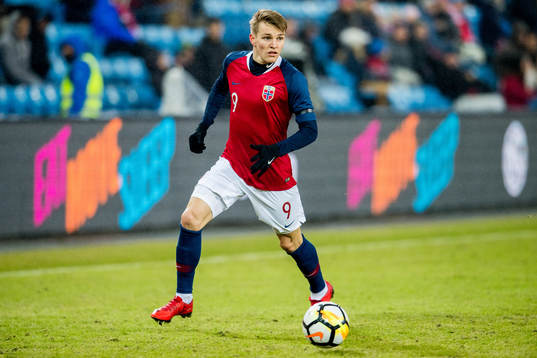 Martin Ødegaard of Norway