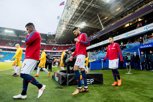 Ola Kamara, Bjørn Maars Johnsen and Mohamed Elyounoussi of