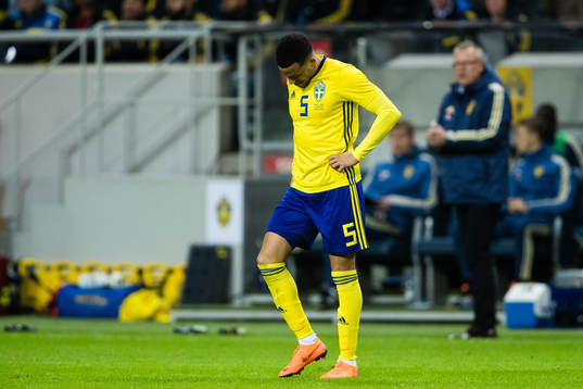 Sveriges Martin Olsson deppar
