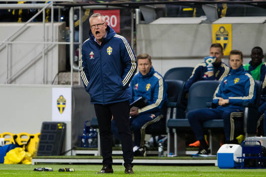 Sveriges förbundskapten Janne Andersson