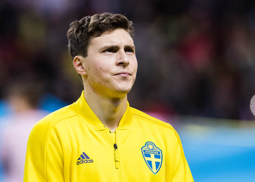 Sveriges Victor Nilsson Lindelöf innan