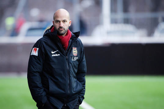 Brommapojkarnas tränare Luis Pimenta
