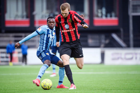 Brommapojkarnas Tim Söderström och Djurgårdens Edward