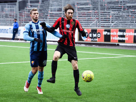Djurgårdens Jesper Karlström och Brommapojkarnas Markus