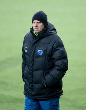 Falkenbergs tränare Jonas Axeldal
