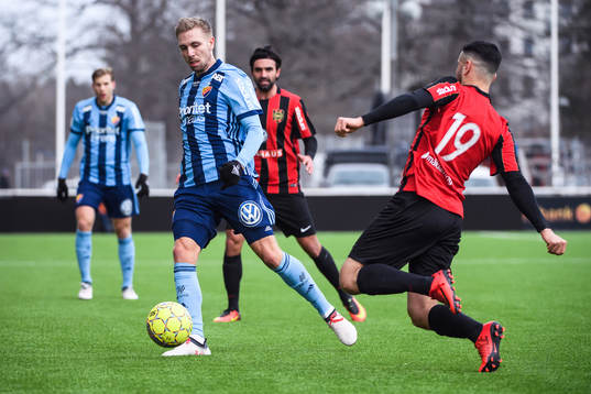 Djurgårdens Jonathan Ring och Brommapojkarnas Mohanad