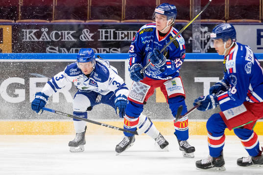 Leksands Daniel Bertov och Oskarshamns Filiph Engsund