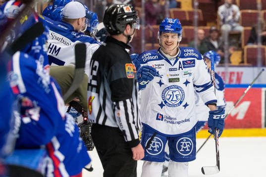 Leksands Martin Karlsson jublar