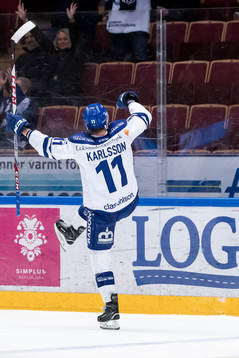 Leksands Martin Karlsson jublar