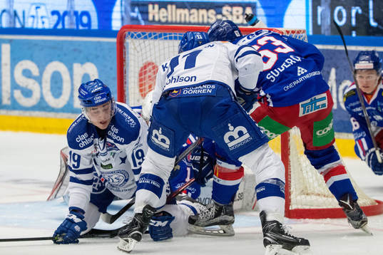 Leksands Tobias Forsberg och Martin Karlsson och