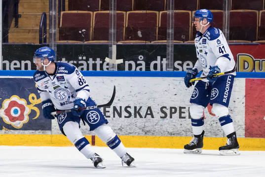 Leksands Daniel Pietta och Marcel Müller  i