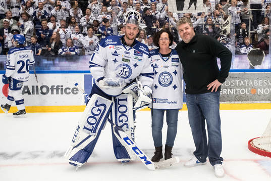 Leksands målvakt Tex Williamsson utsedd till matchens