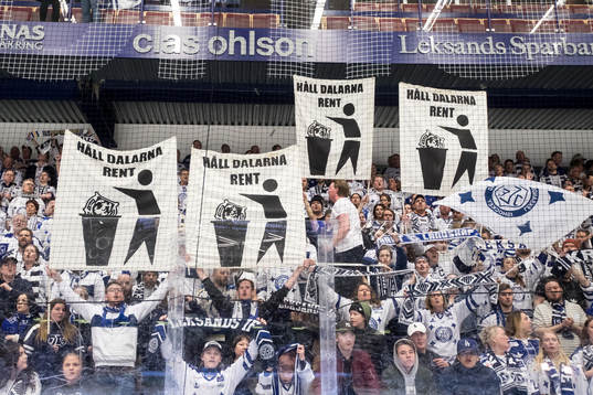 Leksands publiken jublar