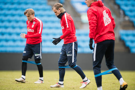 Jonas Svensson and Iver Fossum of Norway