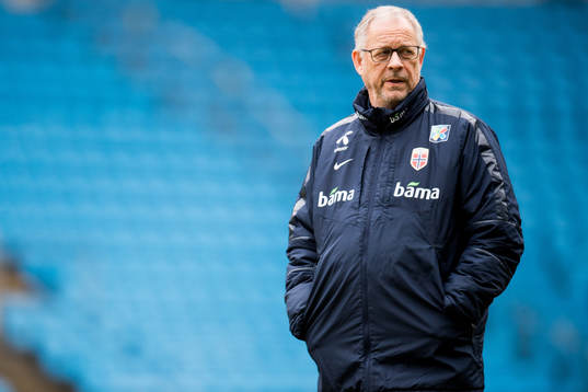 Lars Lagerbäck, head coach of Norway