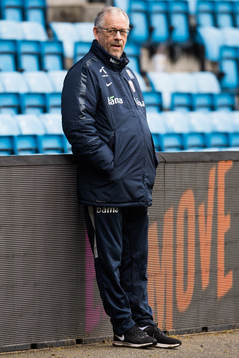 Lars Lagerbäck, head coach of Norway