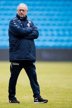 Lars Lagerbäck, head coach of Norway