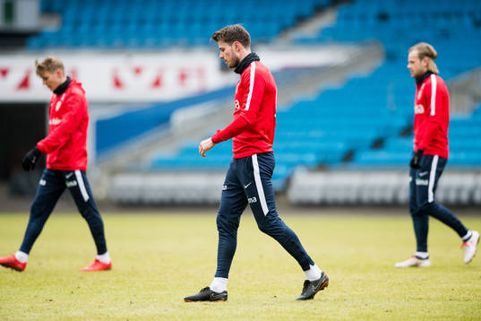 Martin Ødegaard, Håvard Nordtveit and Iver Fossum of