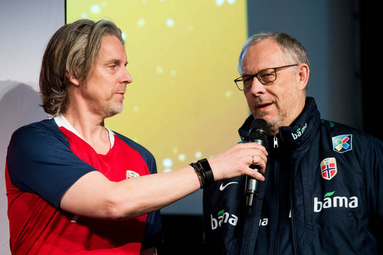 Jan Åge Fjørtoft, former football player, and Lars