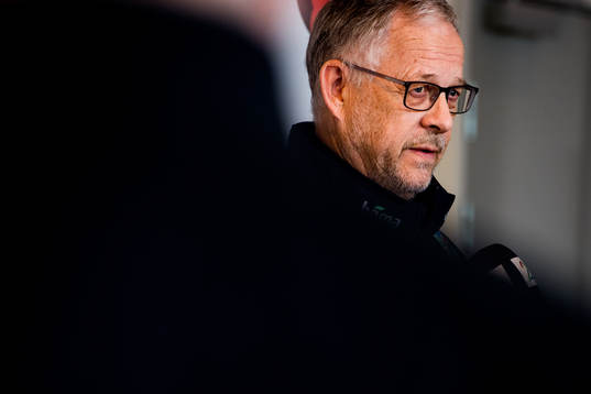 Lars Lagerbäck, head coach of Norway