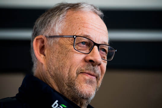 Lars Lagerbäck, head coach of Norway