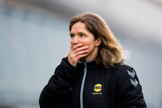 Hege Riise, head coach of LSK Kvinner
