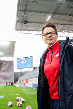 Monica Knudsen, head coach of Vålerenga
