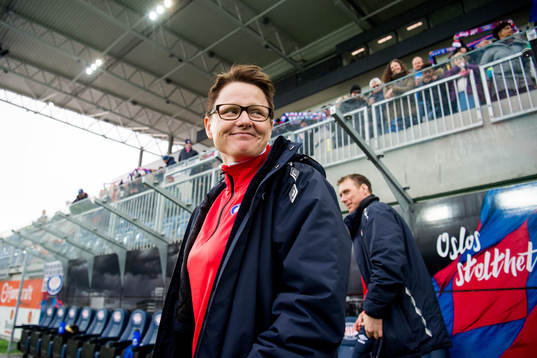 Monica Knudsen, head coach of Vålerenga
