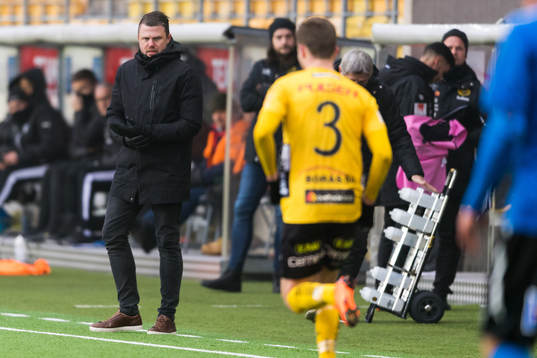 Elfsborgs manager Jimmy Thelin