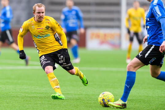 under träningsmatchen i fotboll mellan Elfsborg och