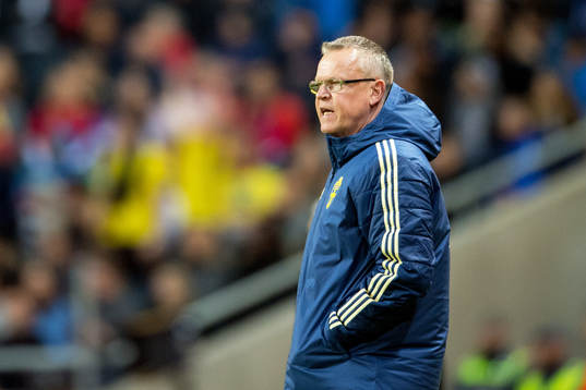 Sveriges förbundskapten Janne Andersson