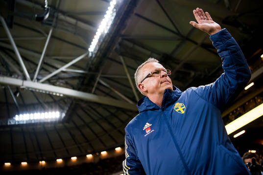 Sveriges förbundskapten Janne Andersson