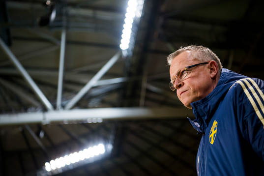 Sveriges förbundskapten Janne Andersson